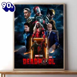 Deadpool 3 Movie Poster Decor…