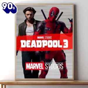 Deadpool 3 Poster Movie Art…