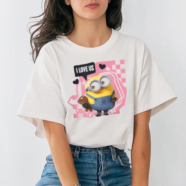 Despicable Me Minions Valentine’s Day I Love Us T-Shirt