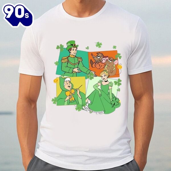 Disney Cinderella Princess St Patrick’s Day Shirt