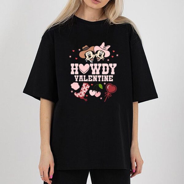Disney Howdy Valentine T-Shirt Western Valentin’s Day Howdy Shirt