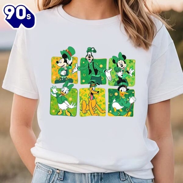 Disney Kingdom Mickey And Friends St Patricks Day Shirt