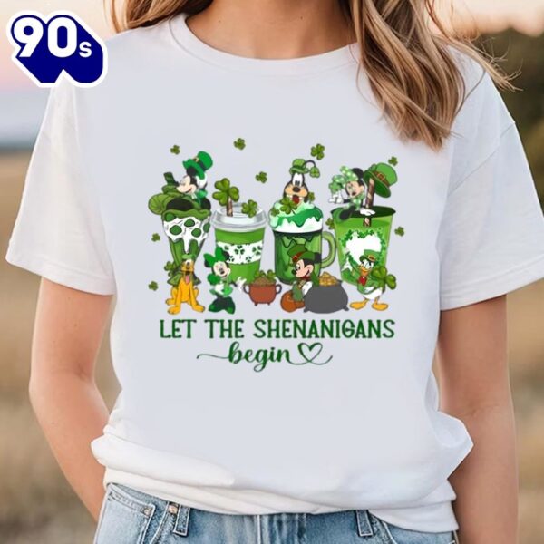 Disney Let The Shenanigans Begin T-shirt, Disney St Patricks Day Shirt