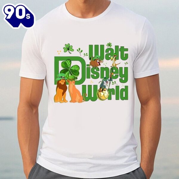 Disney Lion King Walt Disney World St Patrick’s Day Shirt