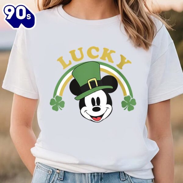 Disney Mickey And Friends St. Patrick’s Day Lucky Mickey T-Shirt