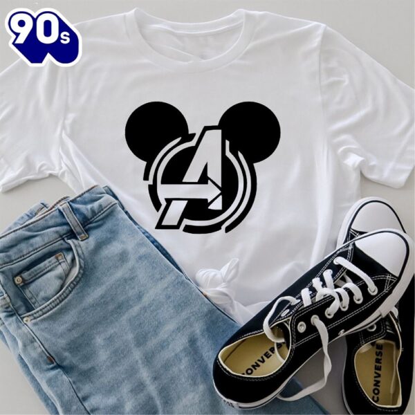 Disney Mickey Head Avengers Unisex T-Shirt Gift For Fan