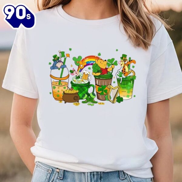 Disney Pooh And Friends St Patricks Day T-shirt