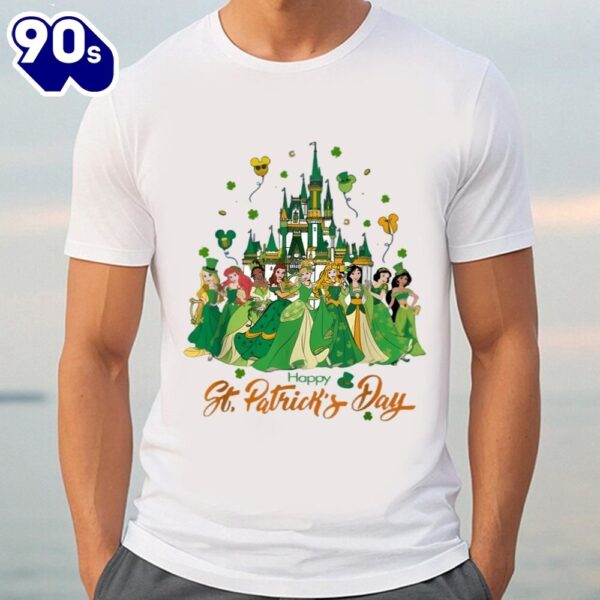 Disney Princess Happy St. Patrick’s Day Shirt