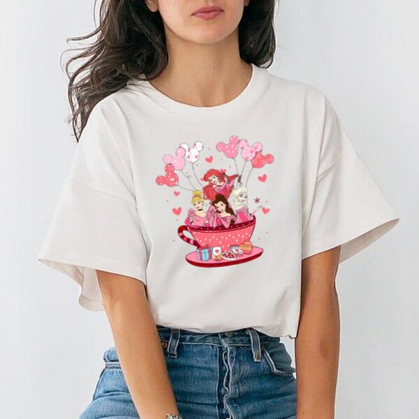 Disney Princess – Valentine’s Day Sublimation T-Shirt