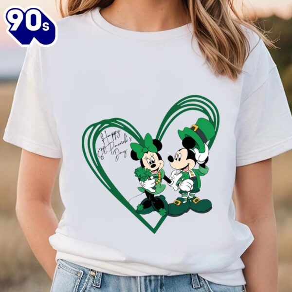 Disney St. Patrick’s Day Mickey And Minnie Shirt