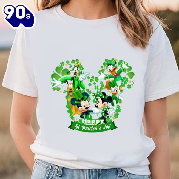 Disney St. Patrick’s Day Shirts, Minnie And Mikey Lucky St…