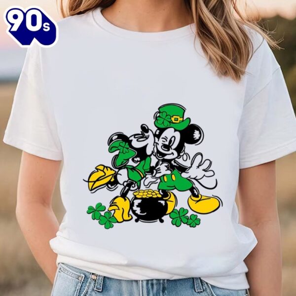 Disney St Patrickâ€™s Shirt, Minnie And Mickey St Patrick’s Shirt