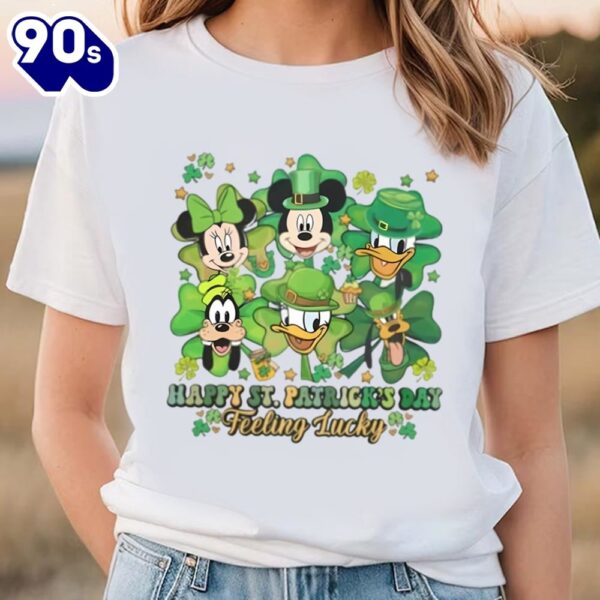 Disney St Patricks Day Shirt, Feeling Luck Saint Patrick’s Day Shirt