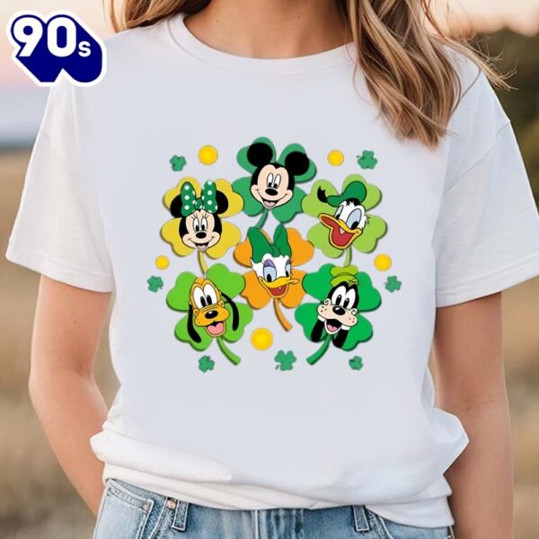 Disney St Patricks Day T-Shirt, Lucky Mickey Shirt