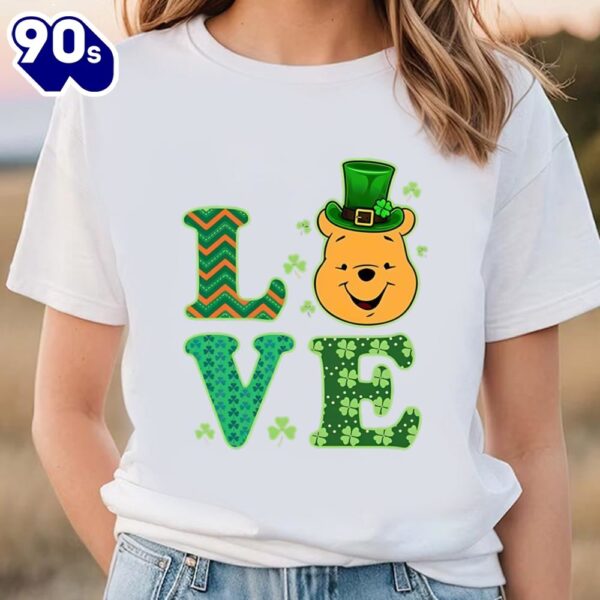 Disney Winnie The Pooh St Patrick’s Day Shamrock Shirt