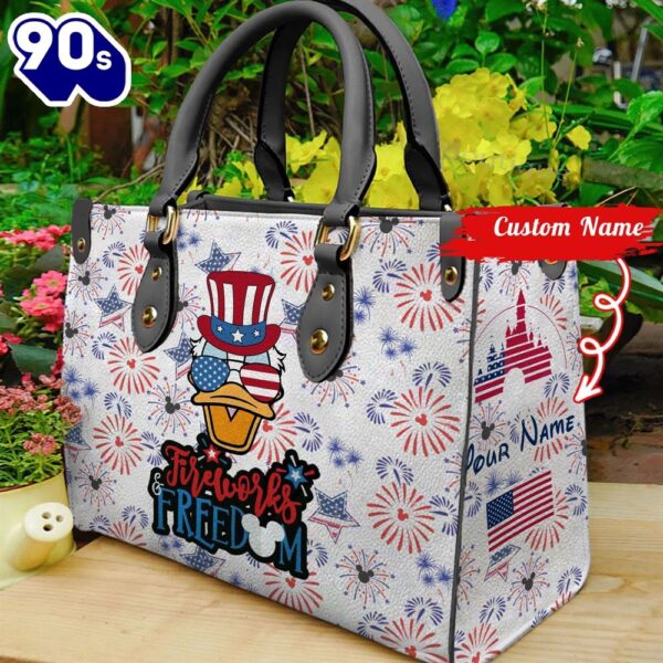 Donald Duck th July Women Leather BagBag
