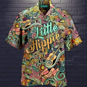 Doodles Hippie Hawaiian Shirt –…