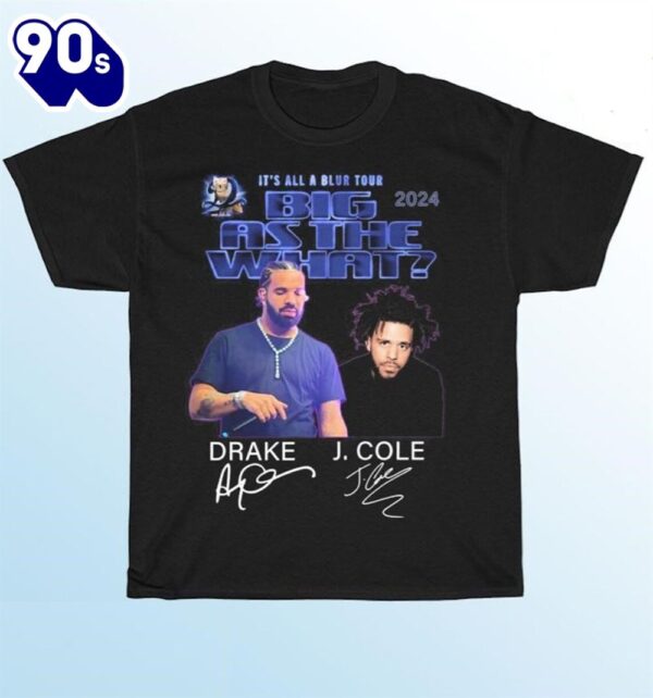 Drake J Cole Big As The What Tour 2024 Shirt