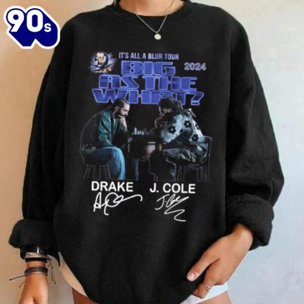 Drake J Cole Big As The What Tour 90s Unisex T-Shirt