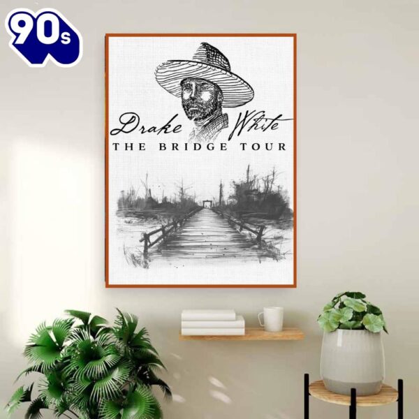 Drake White-Foxborough,MA 03.22 Tour 2024 Poster Canvas