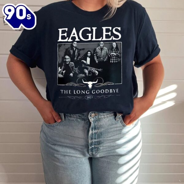 Eagles The Long Goodbye 2024 Tour T Shirt The California Concert Music Tour 2023 Shirt