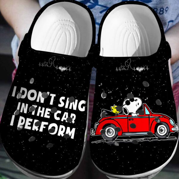 Embrace Playfulness with Snoopy Dog Crocs 3D Clog Shoes
