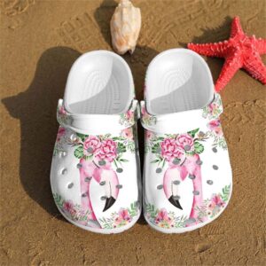 Flamingo shoes Crocs Crocband Clogs…