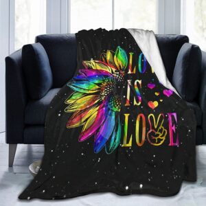 Fleece Throw Blanket For Couch,…