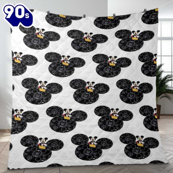 Funny Mickey Mouse Cartoon Disney Gift Lover Blanket