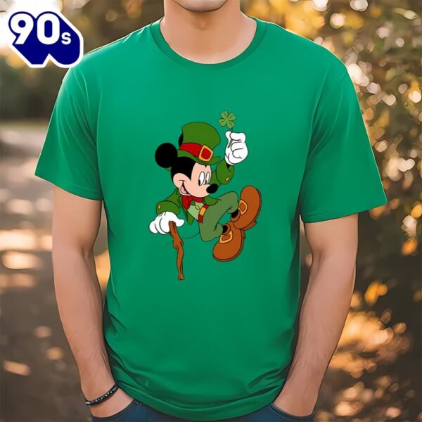 Funny Sorcerer Mickey Mouse Disney St Patricks Day Shirt