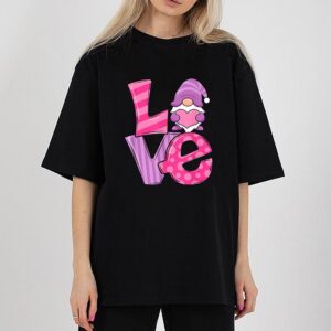 Gnome Valentine’s Day Love Heart T-Shirt