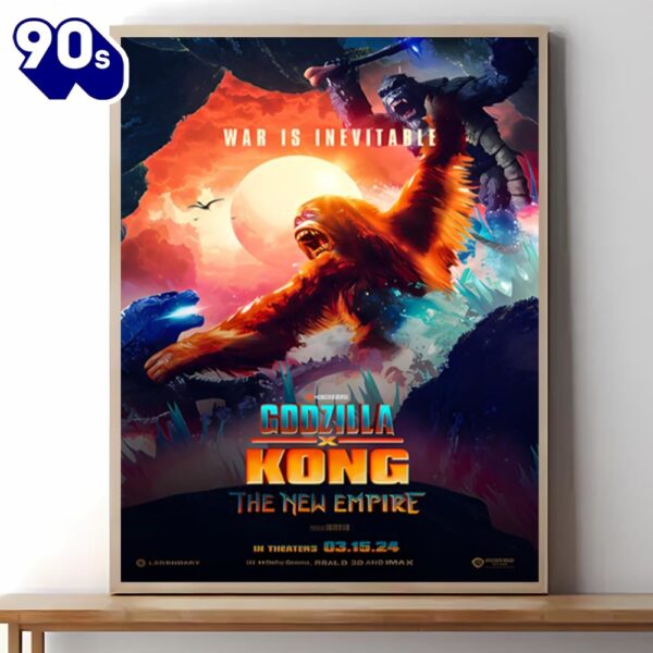 Godzilla X Kong The New Empire Poster April 2024