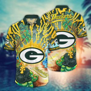 Green Bay Packers NFL Hawaiian Shirt Daylighttime Aloha Shirt
