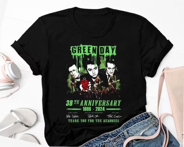 Green Day The Saviors 2024 Music Tour T-Shirt Gift For Fans