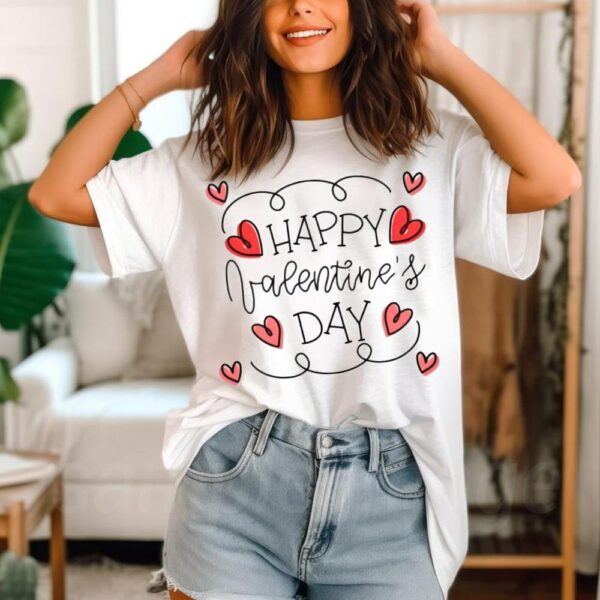 Happy Valentine Day Heart Arrow Shirt