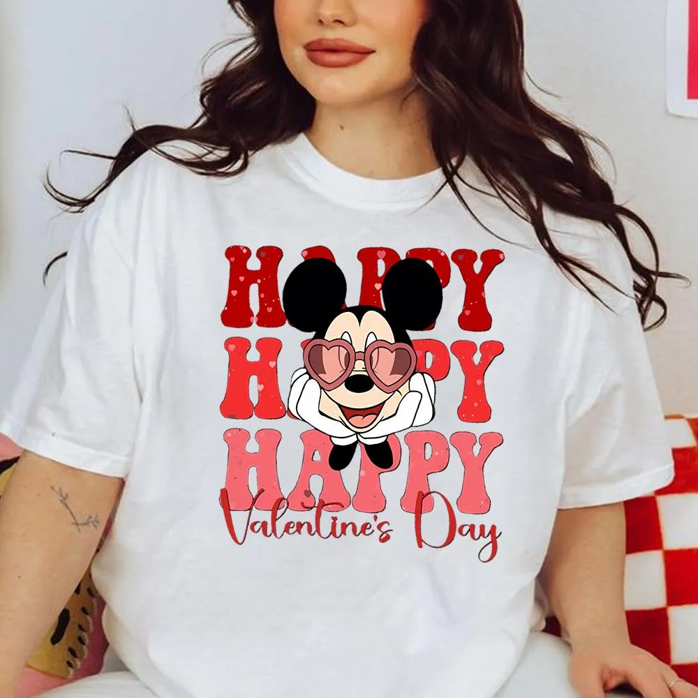 Happy Valentines Day Minnie Mouse-Mickey…
