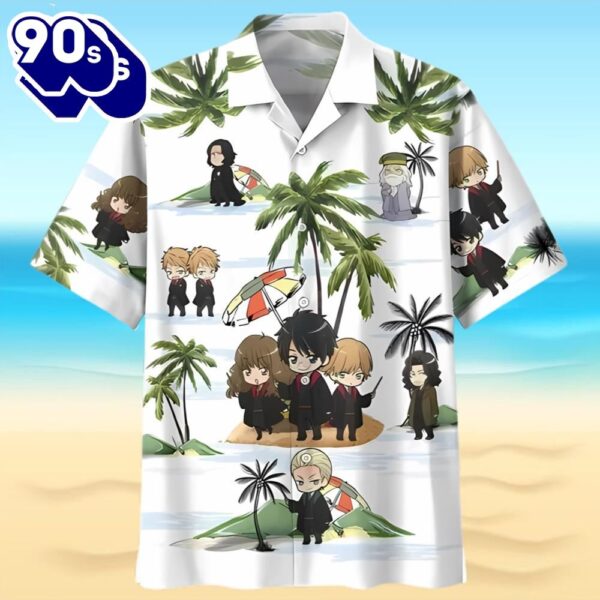 Harry Potter Anime Characters Summer Time Hawaiian Shirt