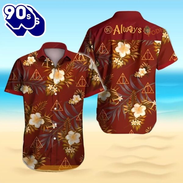 Harry Potter Funny Hawaiian Shirt, Hawaiian Button Up Shirt