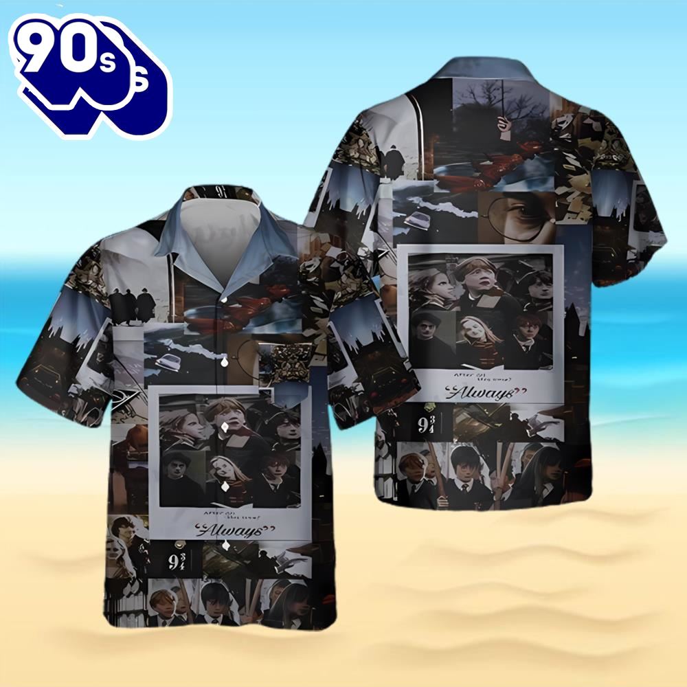 Harry Potter Summer Vacation All Over Print Hawaiian Shirt