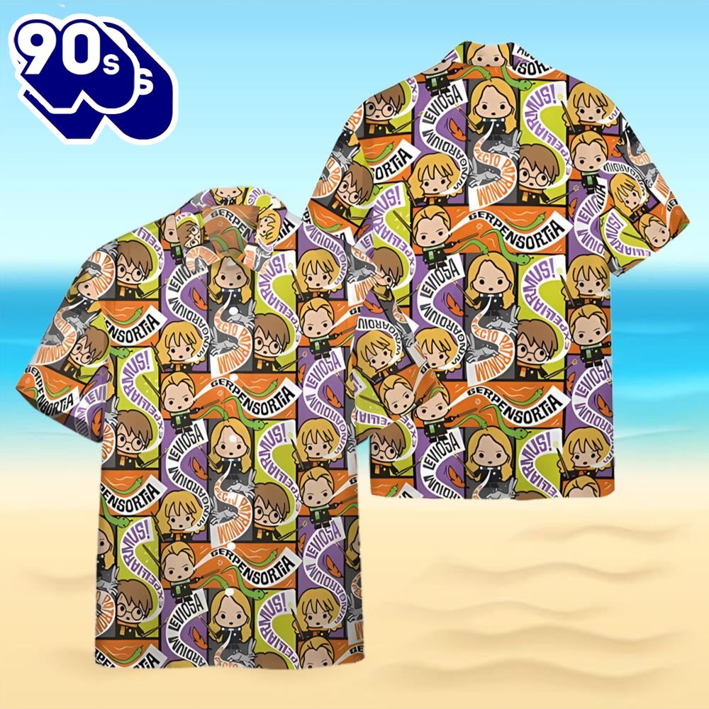 Harry Potter Summer Vacation Hawaiian Shirt