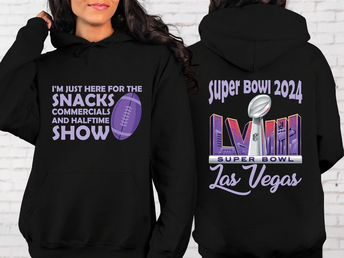 I’m Just Here For The Snacks Commercials And Halftime Show Shirt