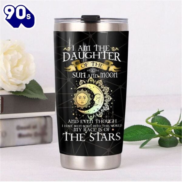 I’m The Daughter Of The Sun & Moon Hippie Tumbler