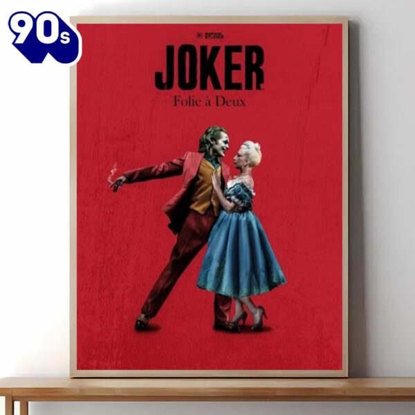 Joker Folie A Deux Movie Poster Art Print Wall