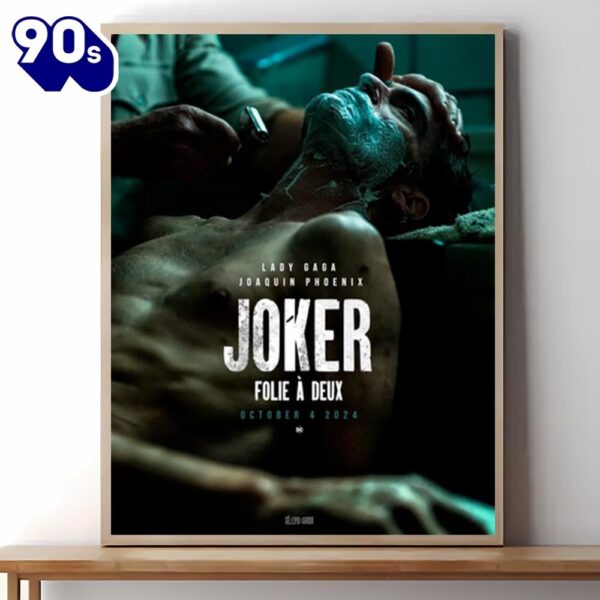 Joker Folie A Deux Movie Poster Canvas Wall Art