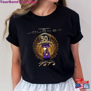 Journey 2024 Tour T-Shirt Freedom Toto Concert Band Gift Fans Music Sweatshirt