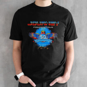 Journey Freedom Tour 2024 Journey With Toto 2024 Concert T-Shirt