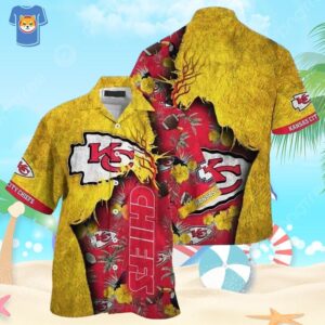 Kansas City Chiefs Hawaiian Shirt…