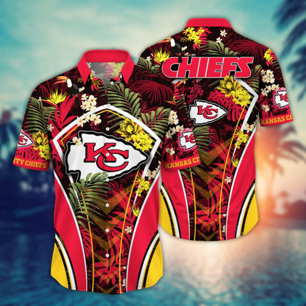 Kansas City Chiefs NFL Hawaiian Shirt Starry Nights The Beautiful Game Shirts