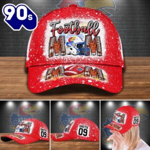 Kansas Jayhawks Bleached Cap Custom…
