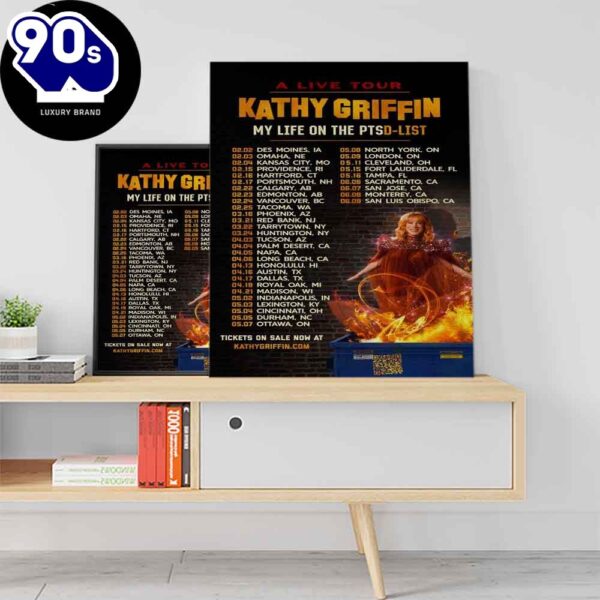 Kathy-Griffin-My-Life-On-The-Ptso-List-A-Live-Tour-Fan-Gifts-Home-Decor-Poster-Canvas